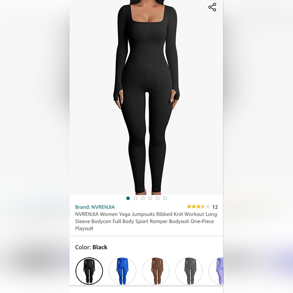 Ribbed yoga Jumpsuit
